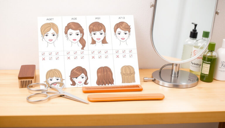 ヘアスタイル完全ガイド：意味、年代別NG、モテ髪